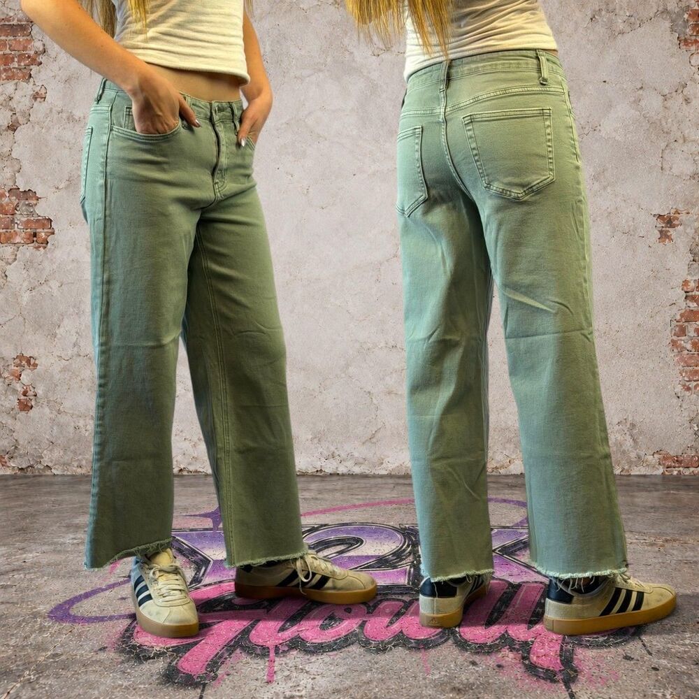 Vervet Women's Green Jeans